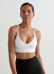 Femme Yoga Soutien-gorge de sport Évacuation de l'humidité Gris Foncé