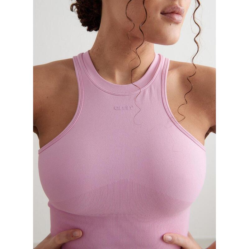 Cotton Candy Shape Seamless Racerfront Top