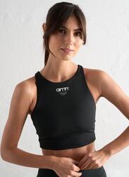 Débardeur de yoga pour femmes évacuant l'humidité Noir