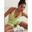 Dames Yoga Sportbeha Kruis Rug Naadloos Bralette Lichtgroen