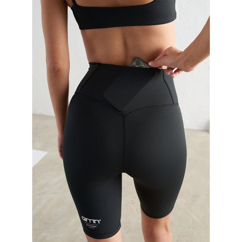 Black Edge Core Biker Shorts