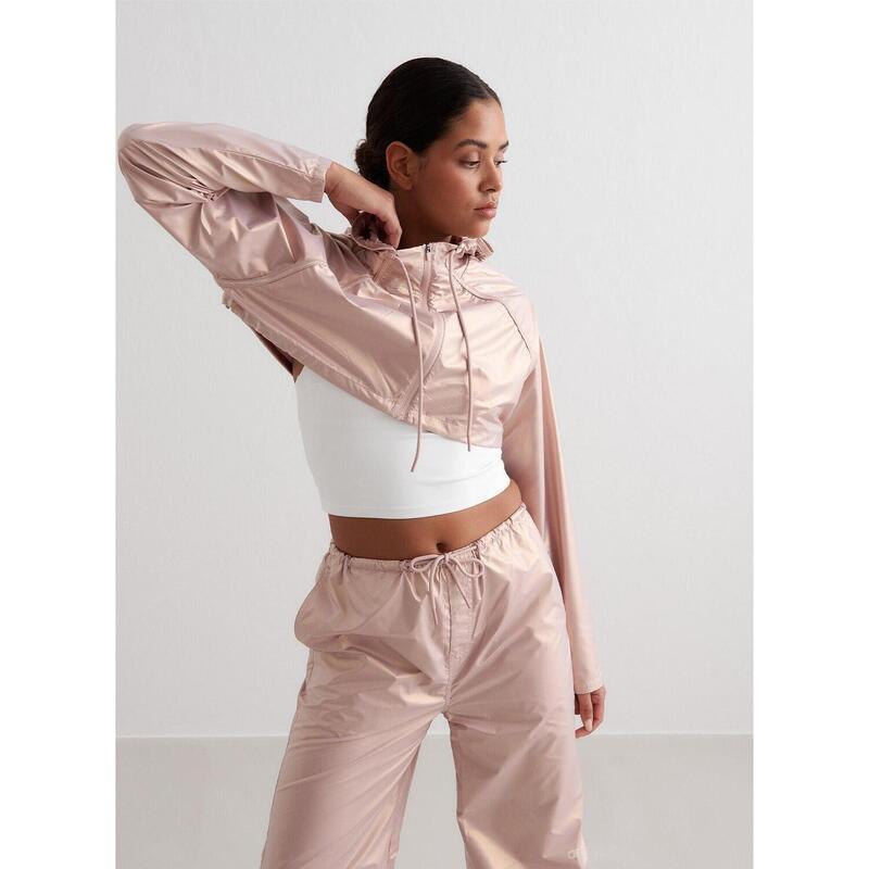 Jassen Cropped Jacket Dames Roze aim'n