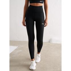 Leggings de yoga pour femmes Évacuant l'humidité Résistant au squat Noir