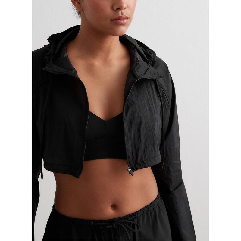 Jacks Cropped Jacket Dames Zwart aim'n