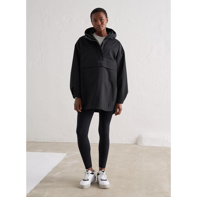 Waterdichte Oversized Yoga Dames Zwart aim'n