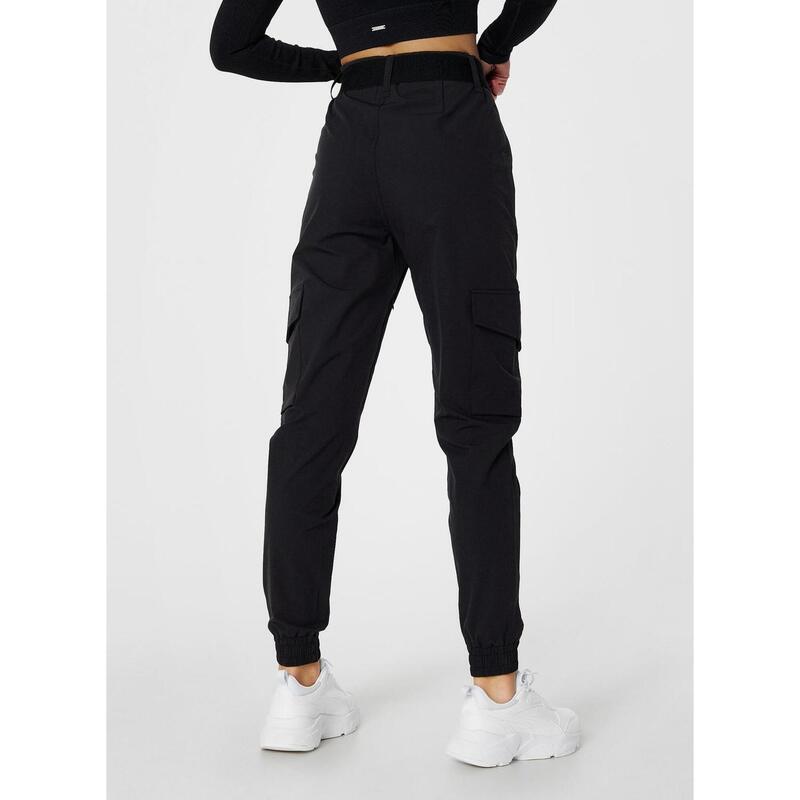 Femme Pantalon Cargo Imperméable Noir