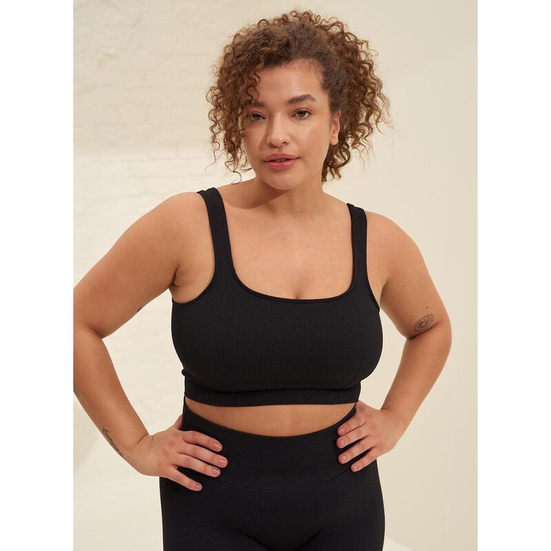 Black Luxe Seamless Bra