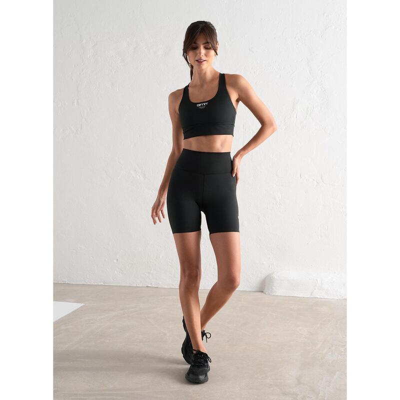 Short Edge Core Midishorts Pilates Femmes Noir