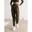 Femme Pantalon Cargo Imperméable Kaki