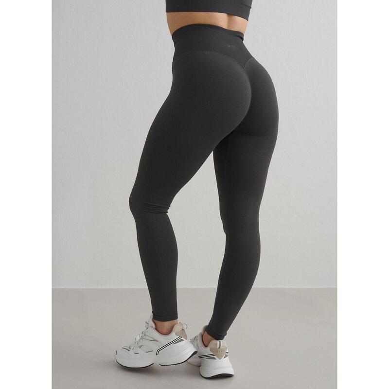 Shadow Grey Shape Seamless Tights