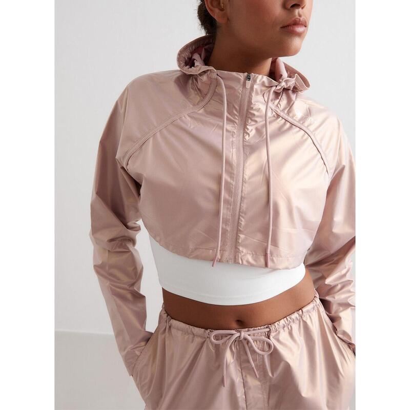 Jassen Cropped Jacket Dames Roze aim'n