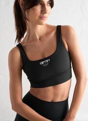 Soutien-gorge de sport de yoga pour femmes Évacuant l'humidité Noir