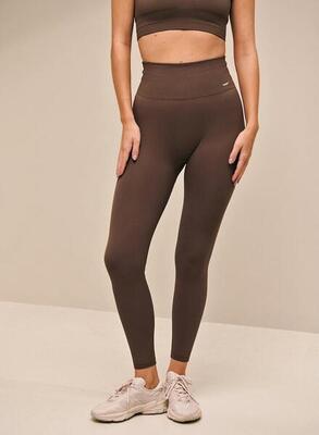 Damen Yoga Leggings Gerippt Nahtlos Weiß