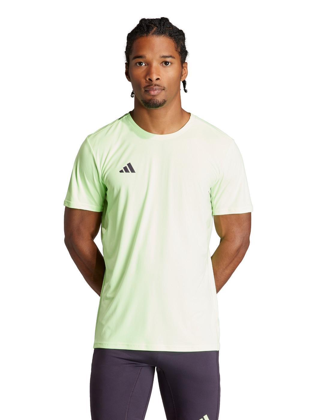 Maillot pour Homme Adidas Adizero Vert 2/4