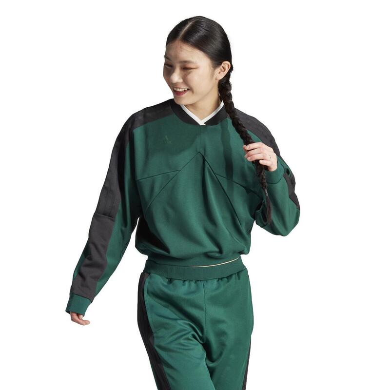 Sudaderas jerseys polares para Mujer Adidas Im4991 Verde