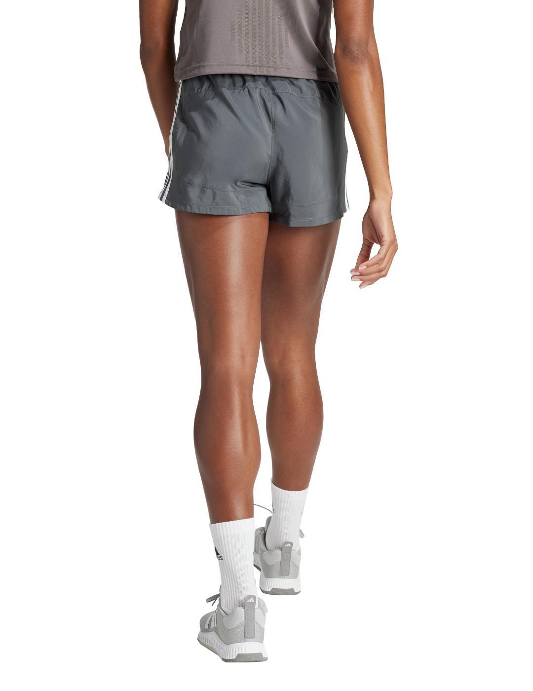 Pantalon pour femme Adidas Pacer High Gris 3/5