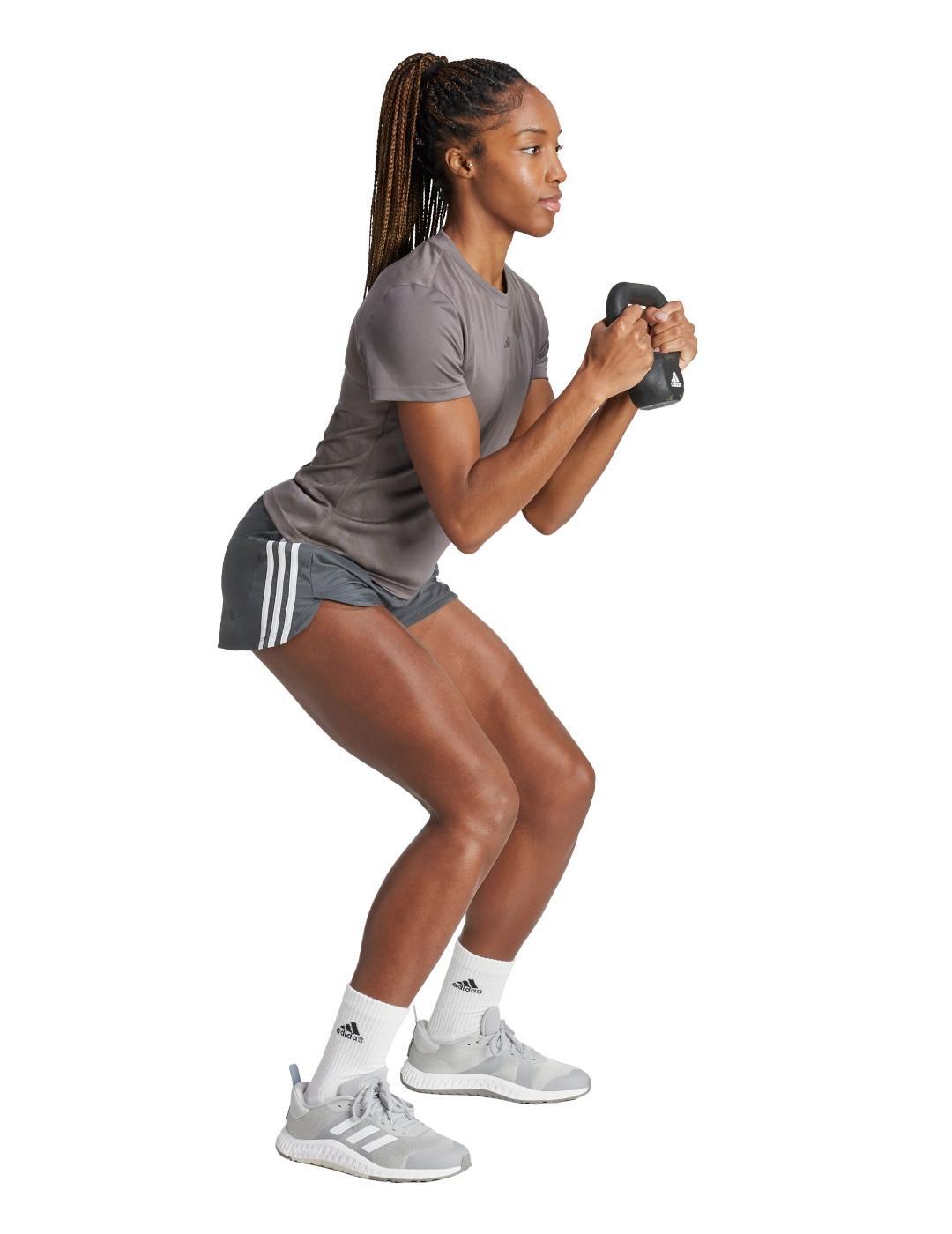 Pantalon pour femme Adidas Pacer High Gris 4/5