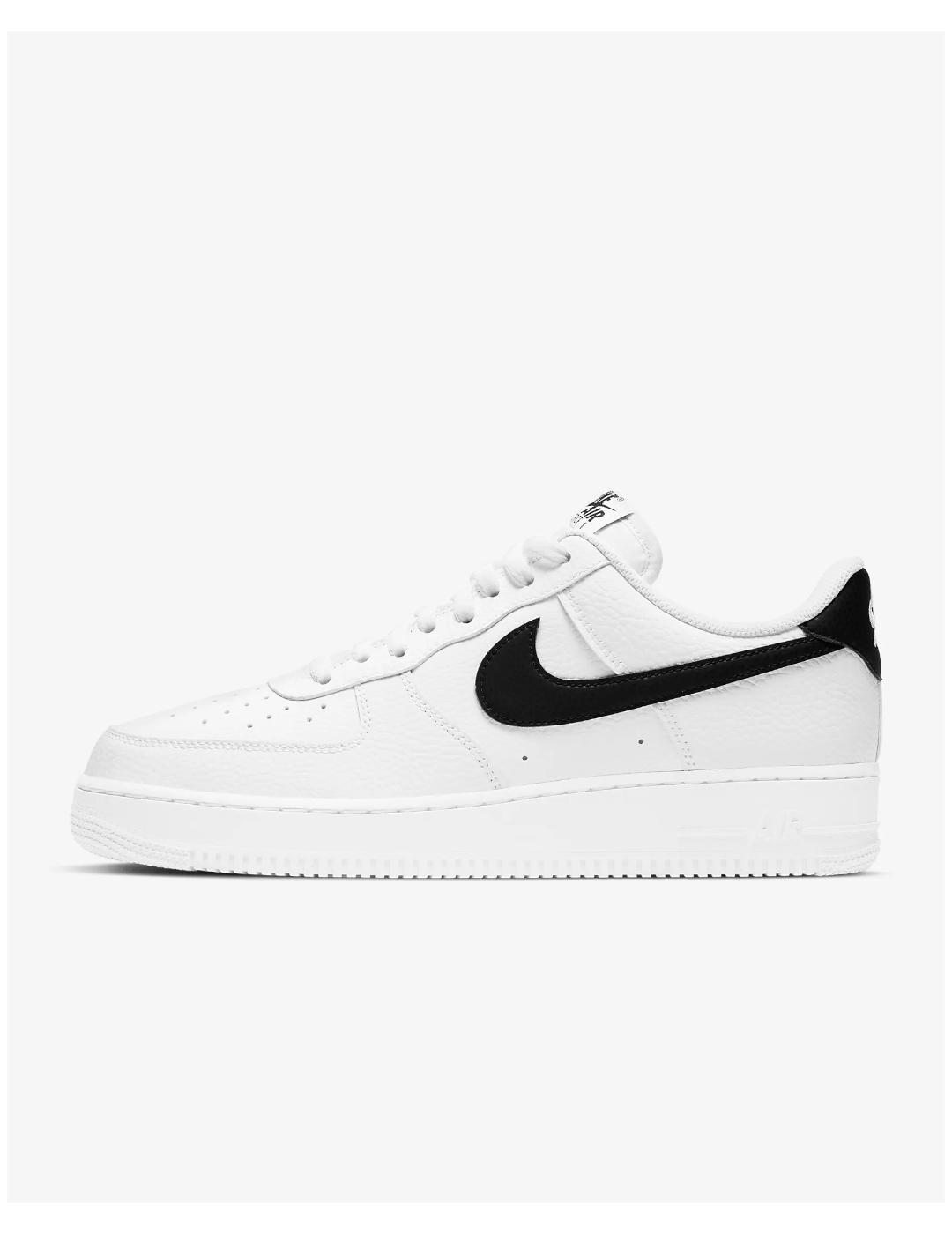 Nike Air Force 1 Low - White Black 2/7