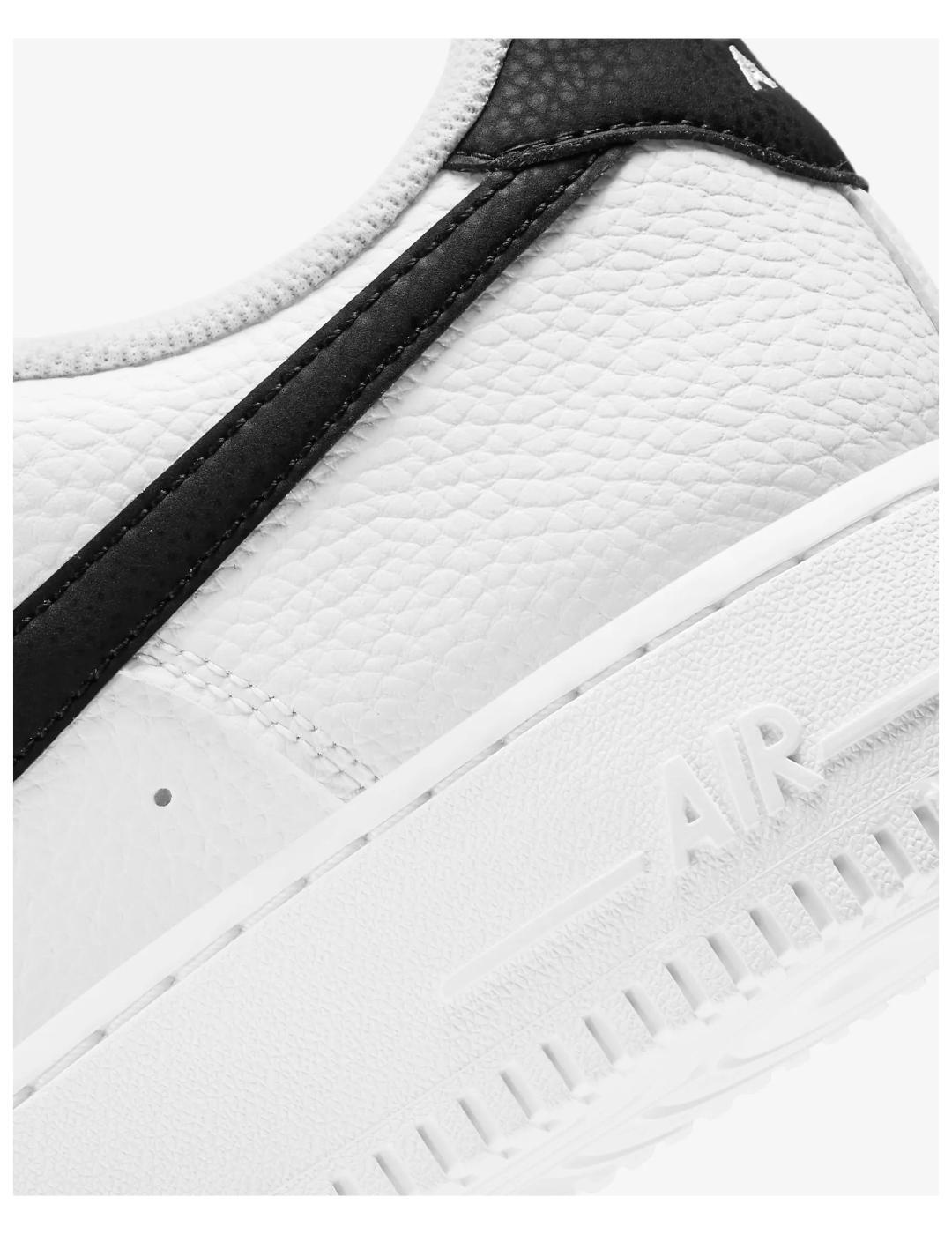Nike Air Force 1 Low - White Black 4/7