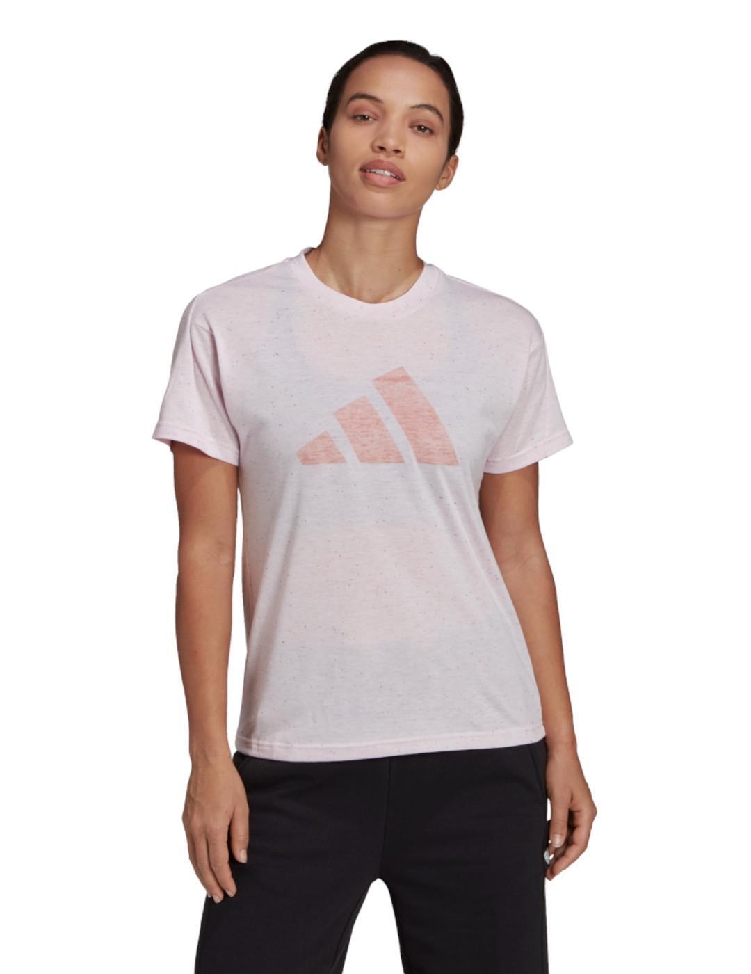 Dames-T-Shirt met Korte Mouwen Adidas Future Icons Winners 3.0 Roze 2/5