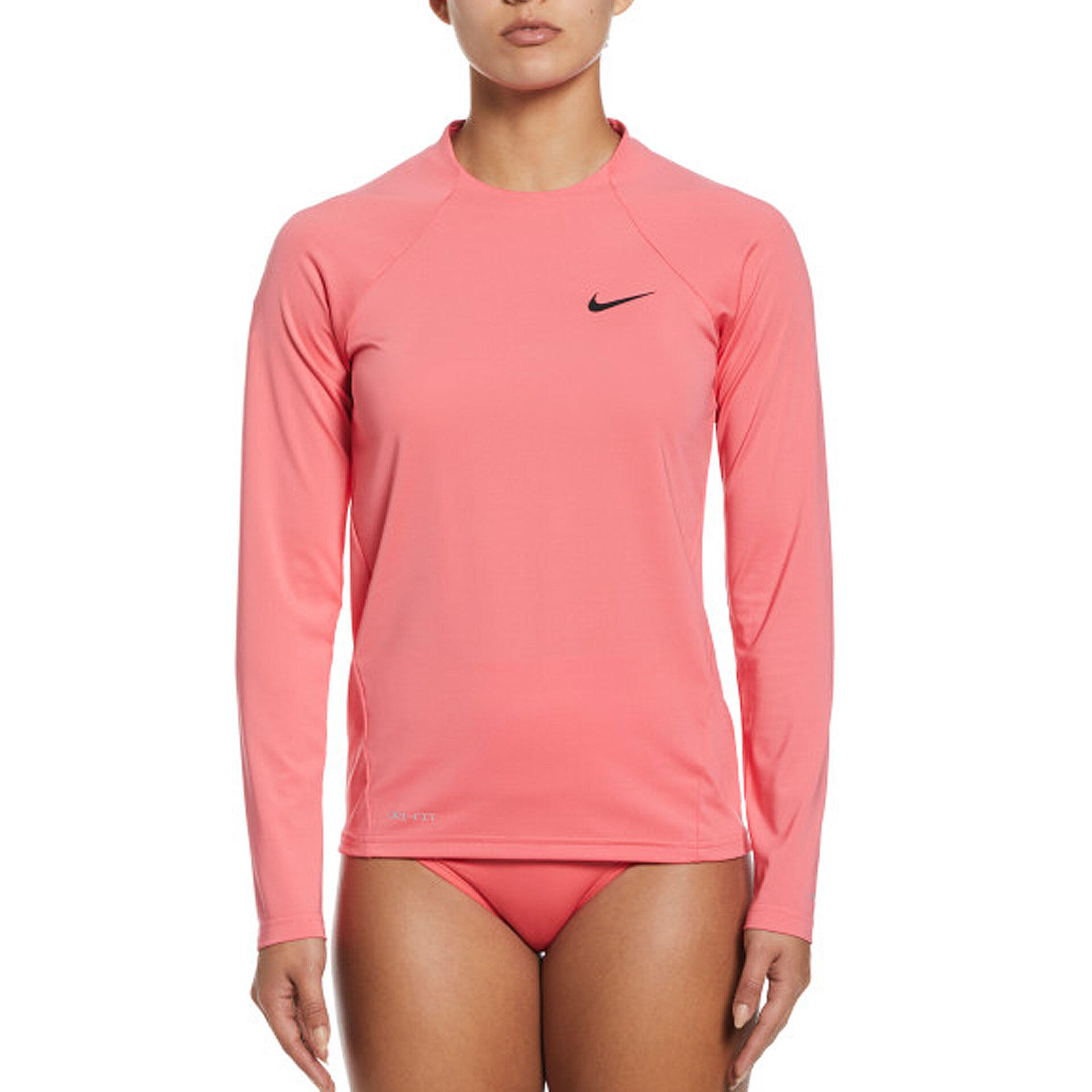 Nike Dri Fit Pink Nike Shirt Long Sleeve NIKE SWIM WOMEN'S