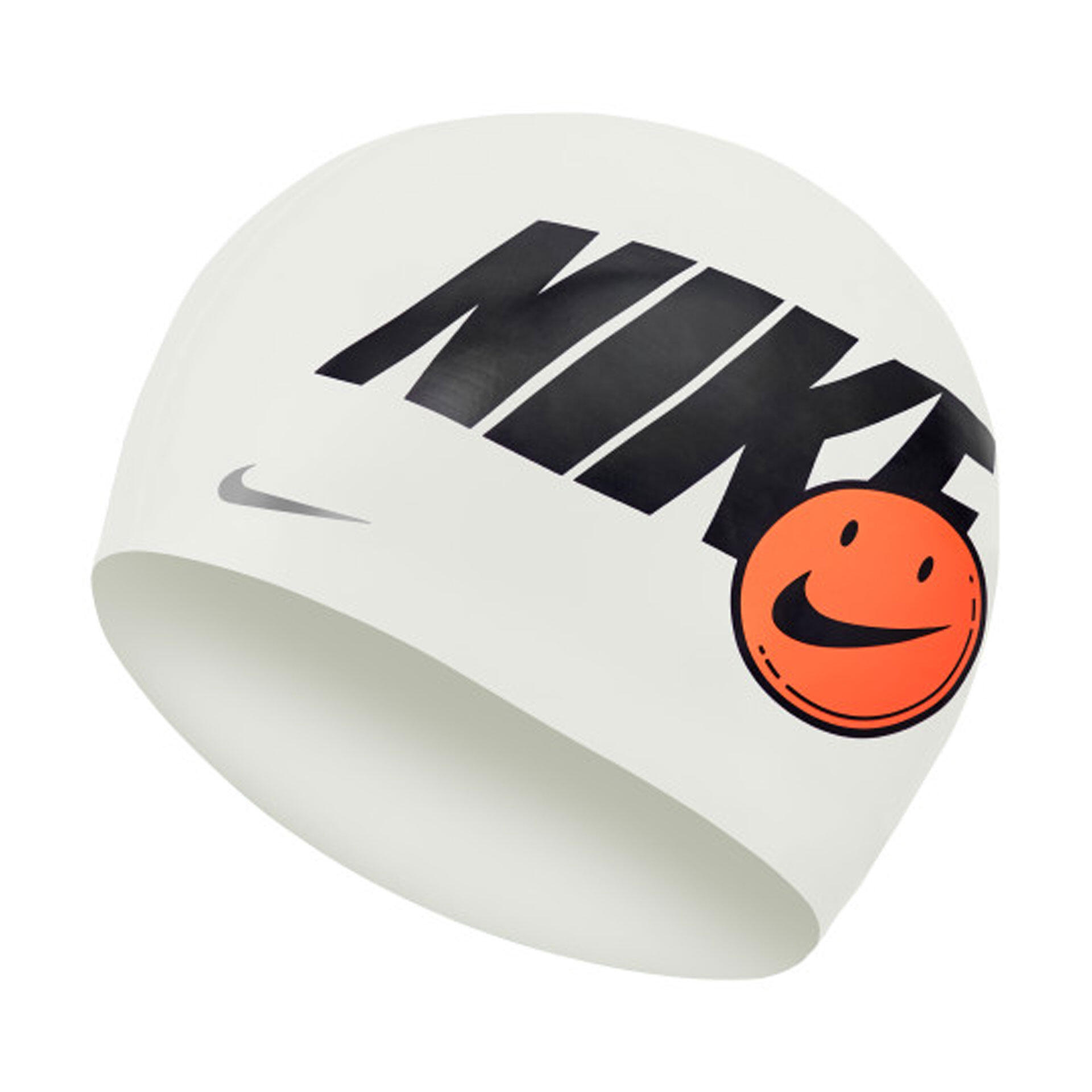 NIKE SWIM HAVE A NIKE DAY ADULT SWIM CAP WHITE