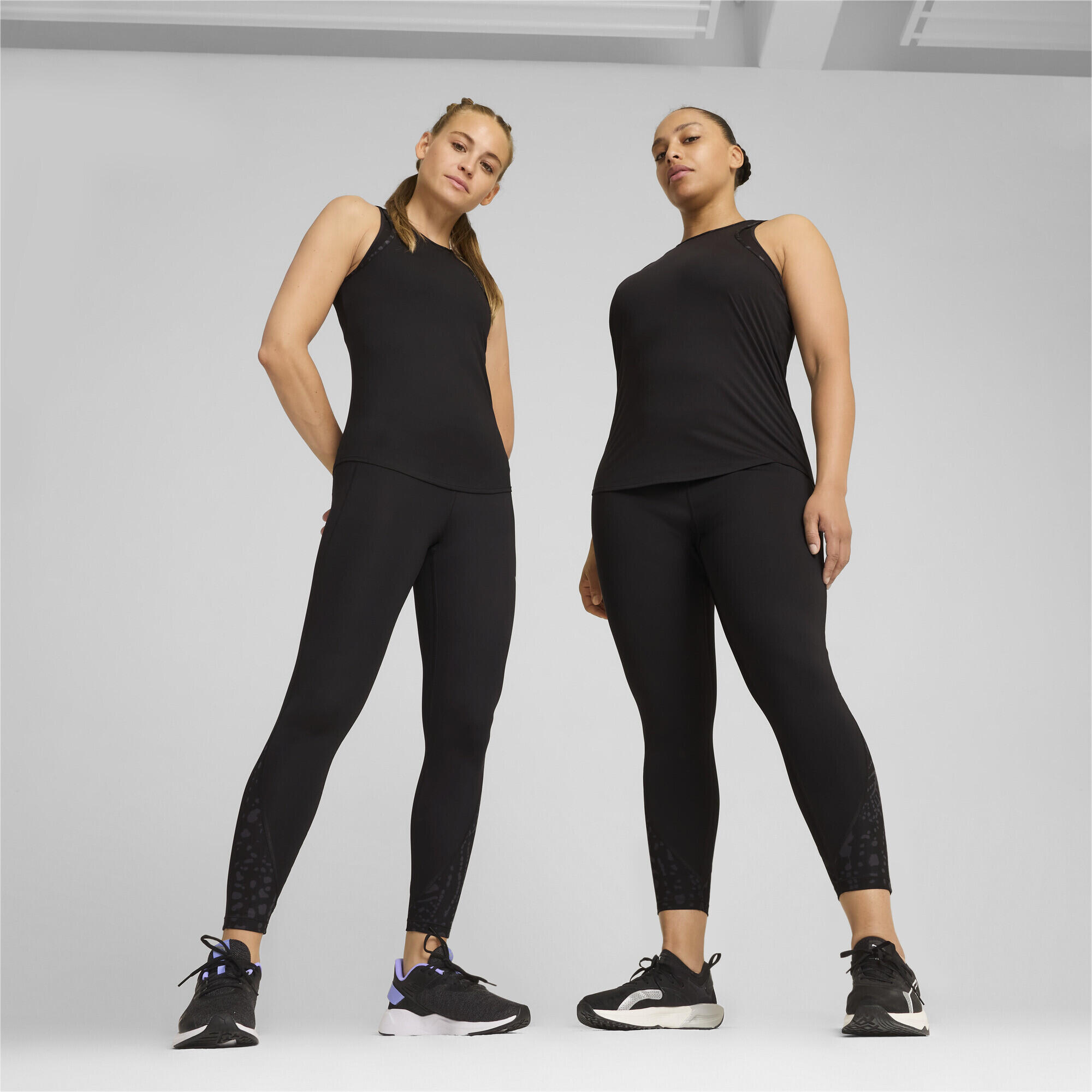 HYPERNATURAL Hochgeschnittene 7/8-Leggings Damen PUMA Black 5/7
