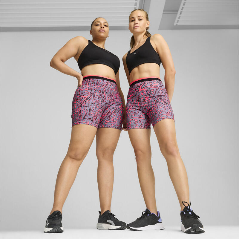 Dámské sportovní krátké leginy HYPERNATURAL PUMA Pale Plum Purple