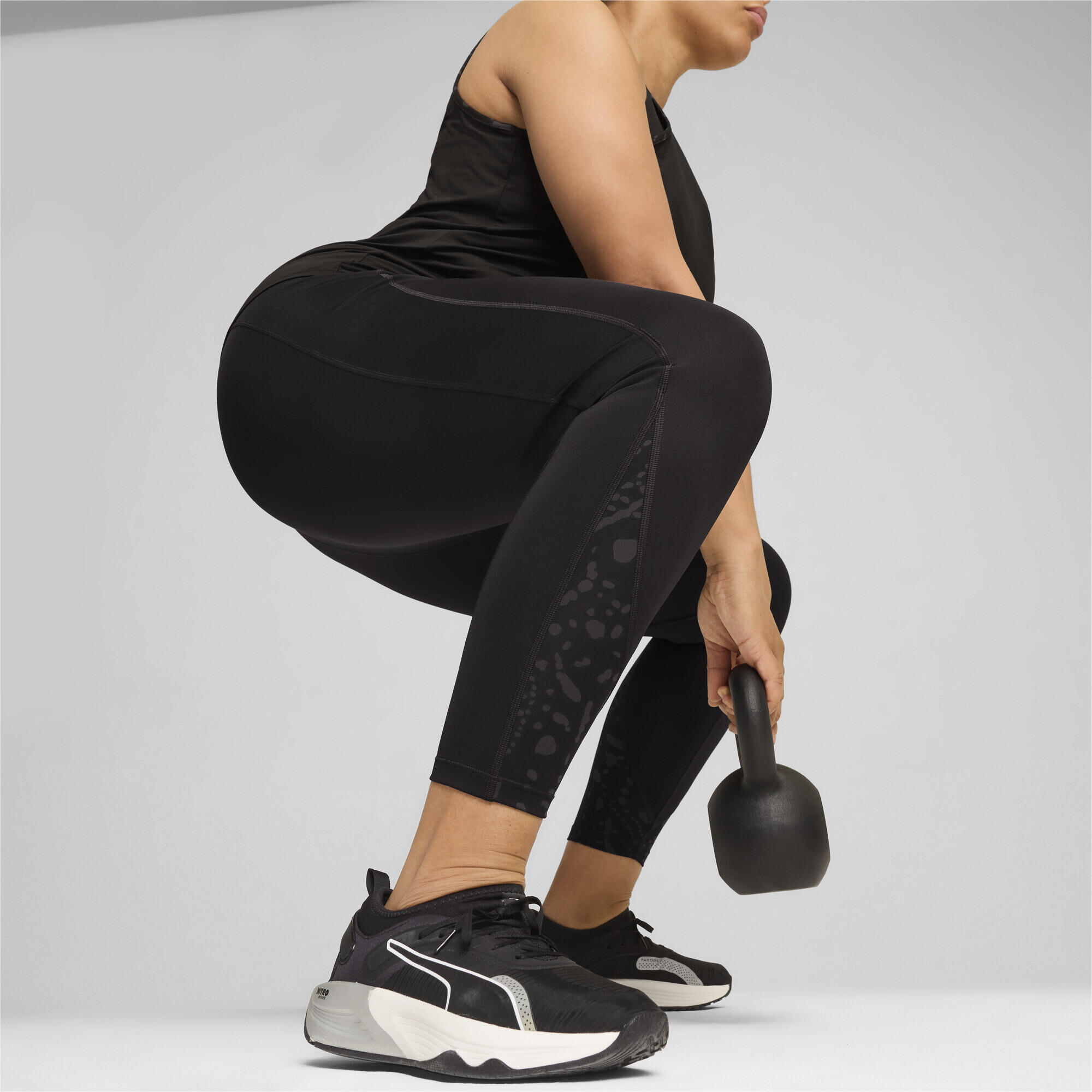 HYPERNATURAL Hochgeschnittene 7/8-Leggings Damen PUMA Black 6/7