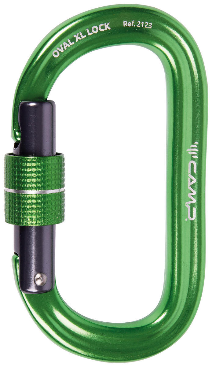 CAMP Moschettone Arrampicata Oval Xl Lock 20Mm