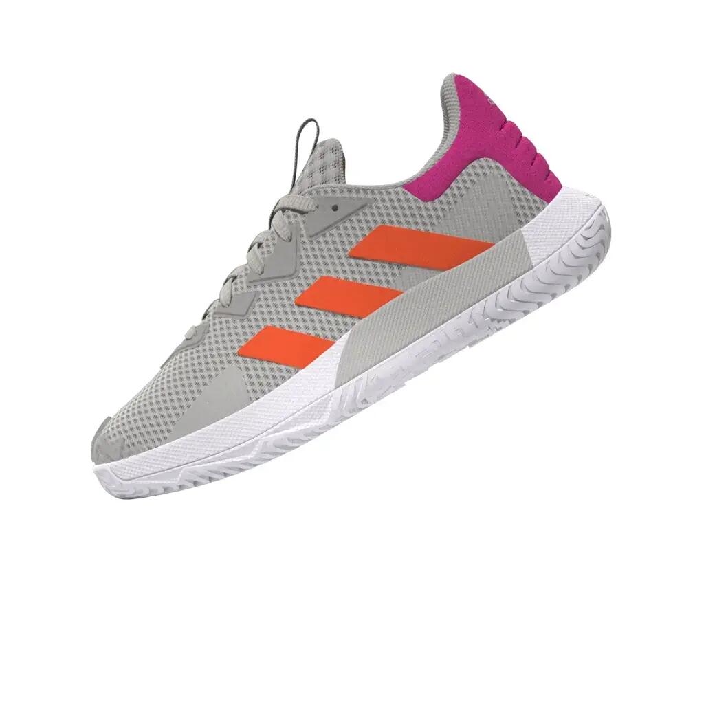 Chaussures de tennis femme adidas Solematch Control gris 4/5