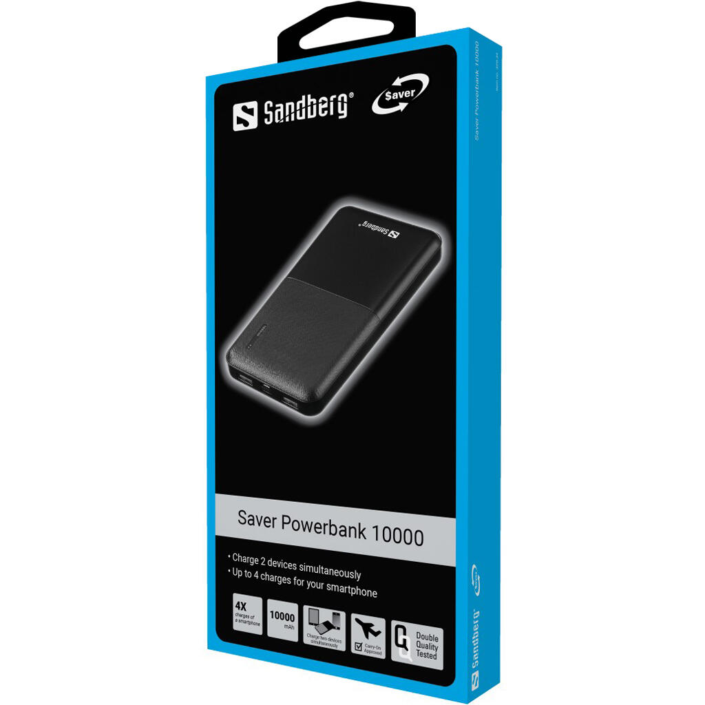 Powerbank Sandberg Saver 10000mah 2/3