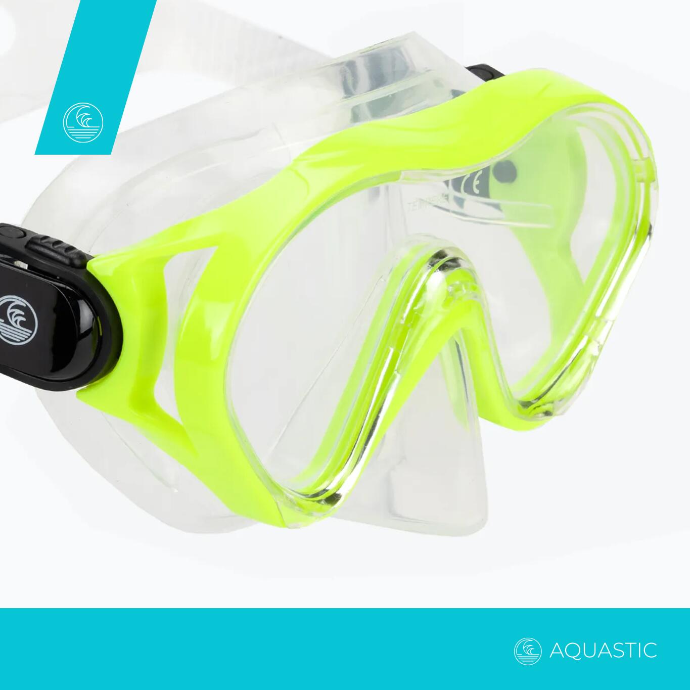 Zestaw do snorkelingu dziecięcy AQUASTIC Minke do sportów wodnych 3/7