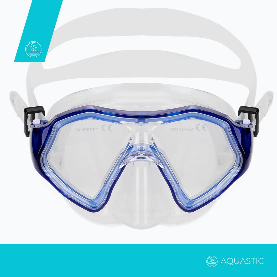 Zestaw do snorkelingu dziecięcy AQUASTIC Shelly