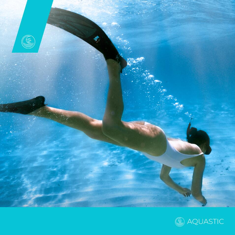 AQUASTIC Shelly kindersnorkelset 5/5