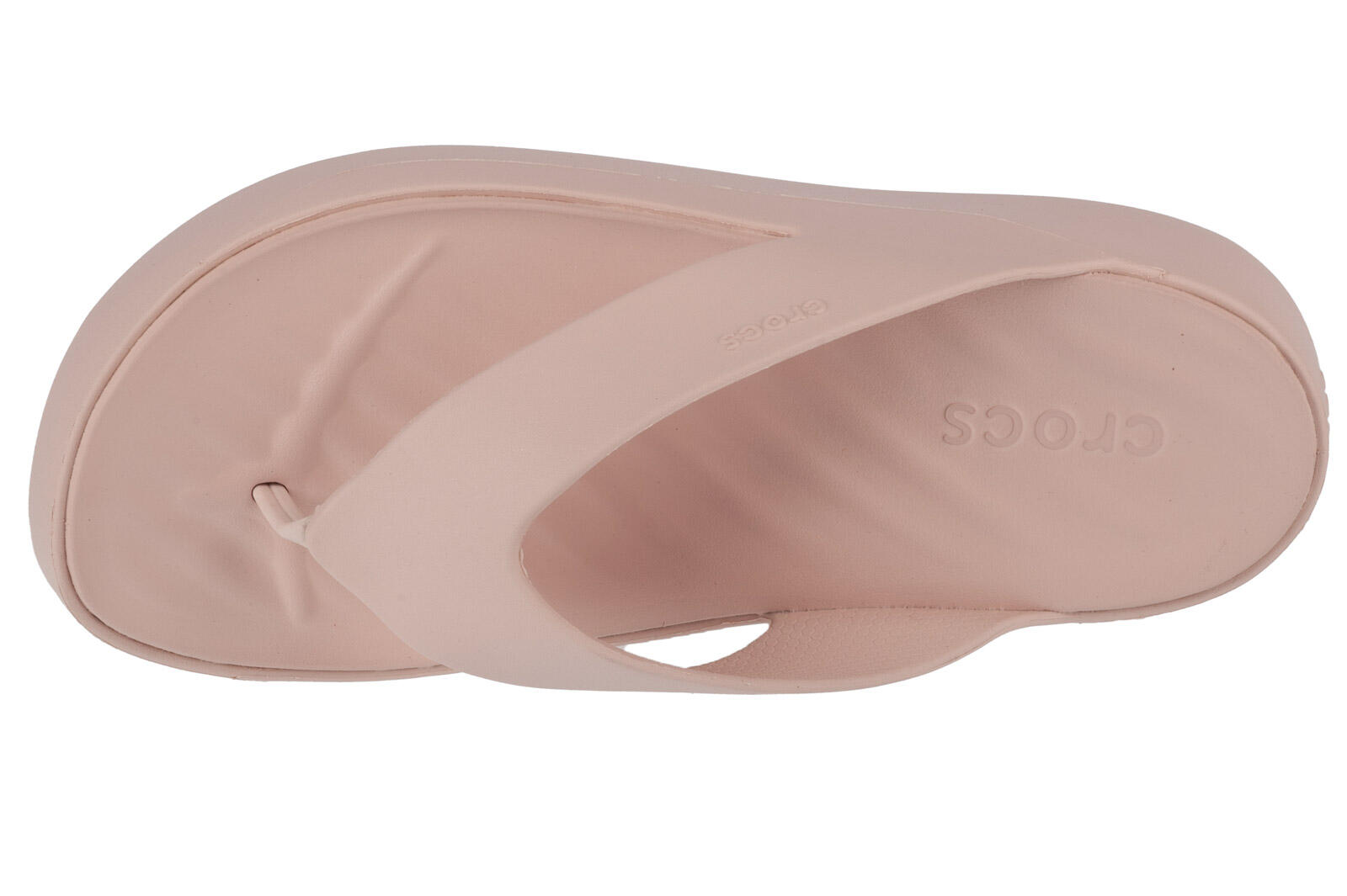 Chanclas Mujer Crocs Getaway Platform Flip Rosa 3/5
