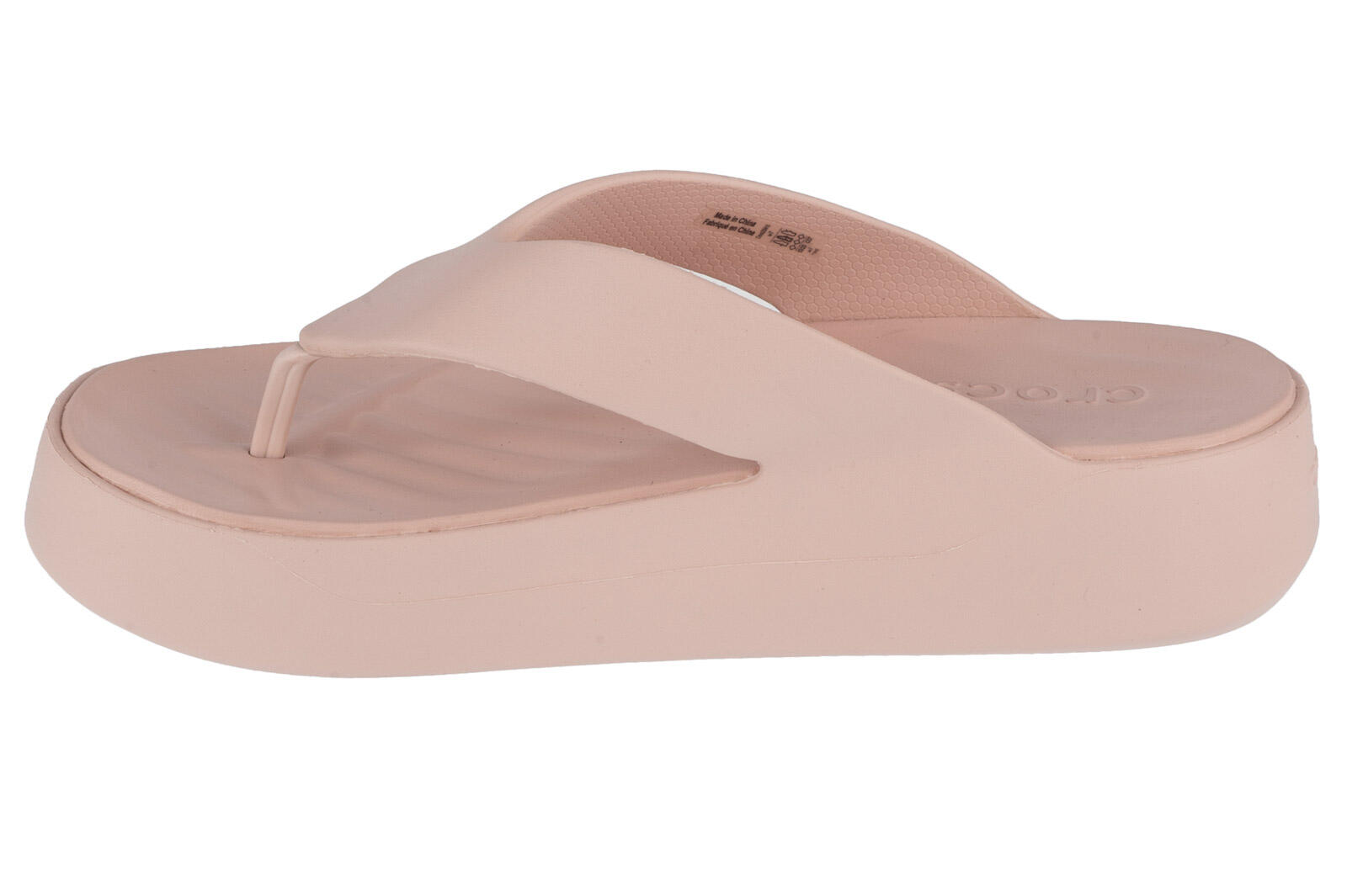 Chanclas Mujer Crocs Getaway Platform Flip Rosa 2/5
