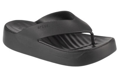 Chanclas Mujer Crocs Getaway Platform Flip Negro