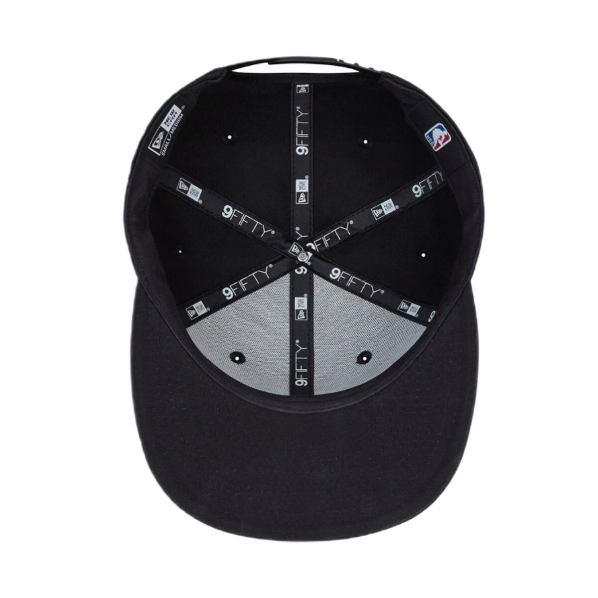 Boné New era modelo Chicago Bulls 9Fifty Snapback para unissex 3/4