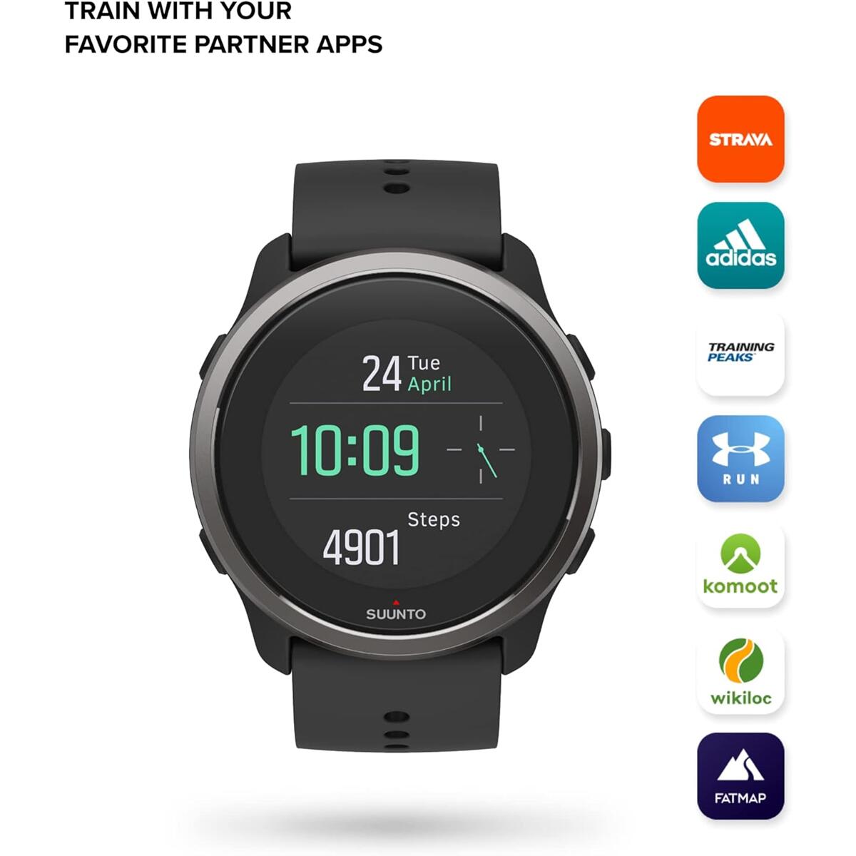 Suunto 5 Peak Gps Sports Watch Mist Blue​