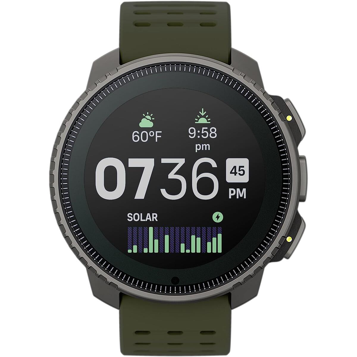 Suunto Vertical Titanium Solar Gps Sports Watch Forest​