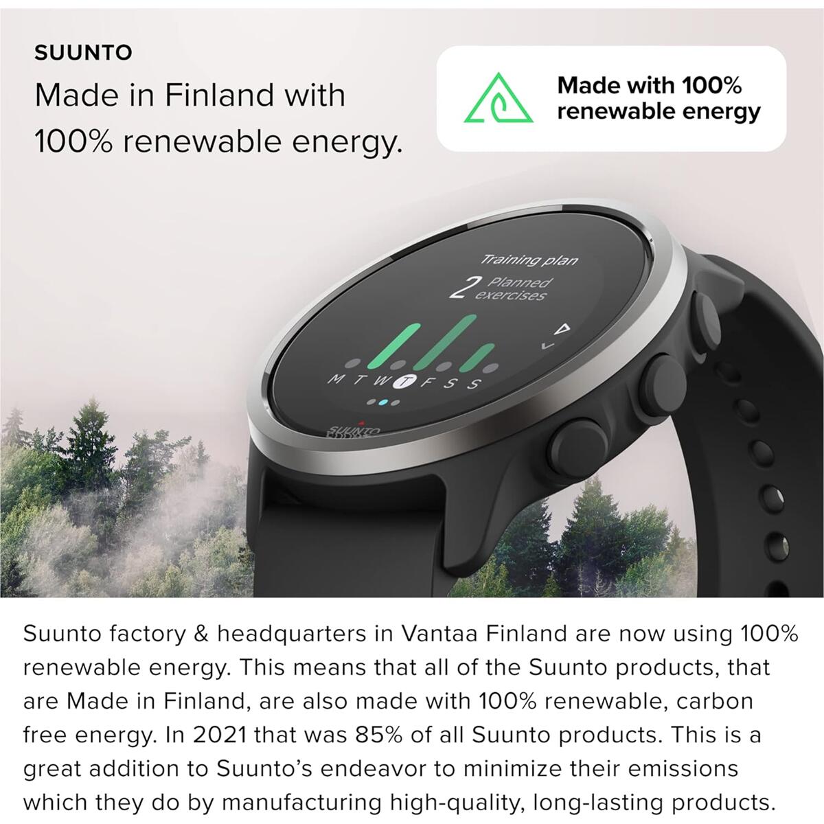 Suunto 5 Peak Gps Sports Watch Mist Blue Suunto 5 Peak Gps Sports Watch Mist Blue