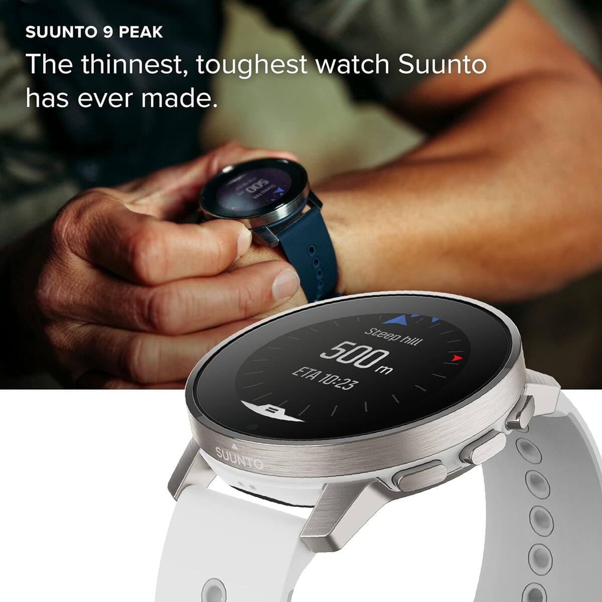 SUUNTO 9 PEAK BIRCH WHITE TITANIUM Suunto 9 Peak Birch White