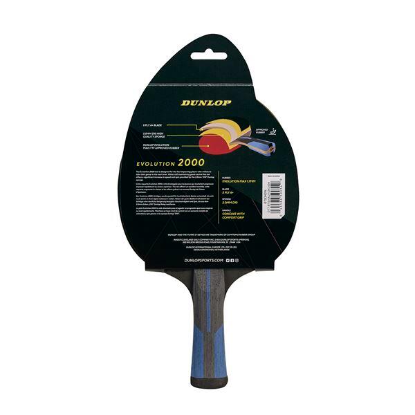 Raquete Ténis Mesa Dunlop Evolution 2000 5/5