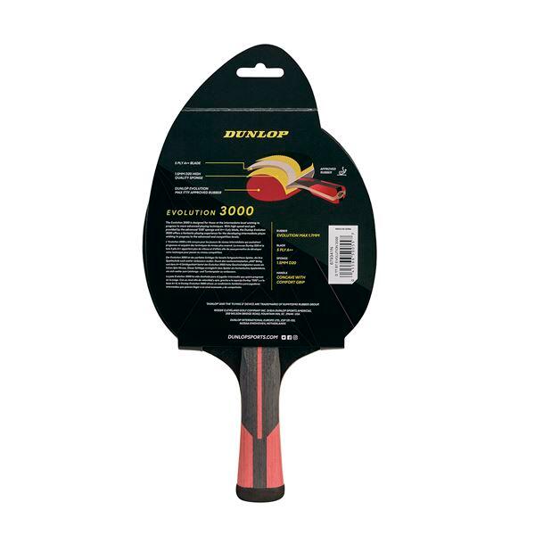 Raquete Ténis Mesa Dunlop Evolution 3000 5/5