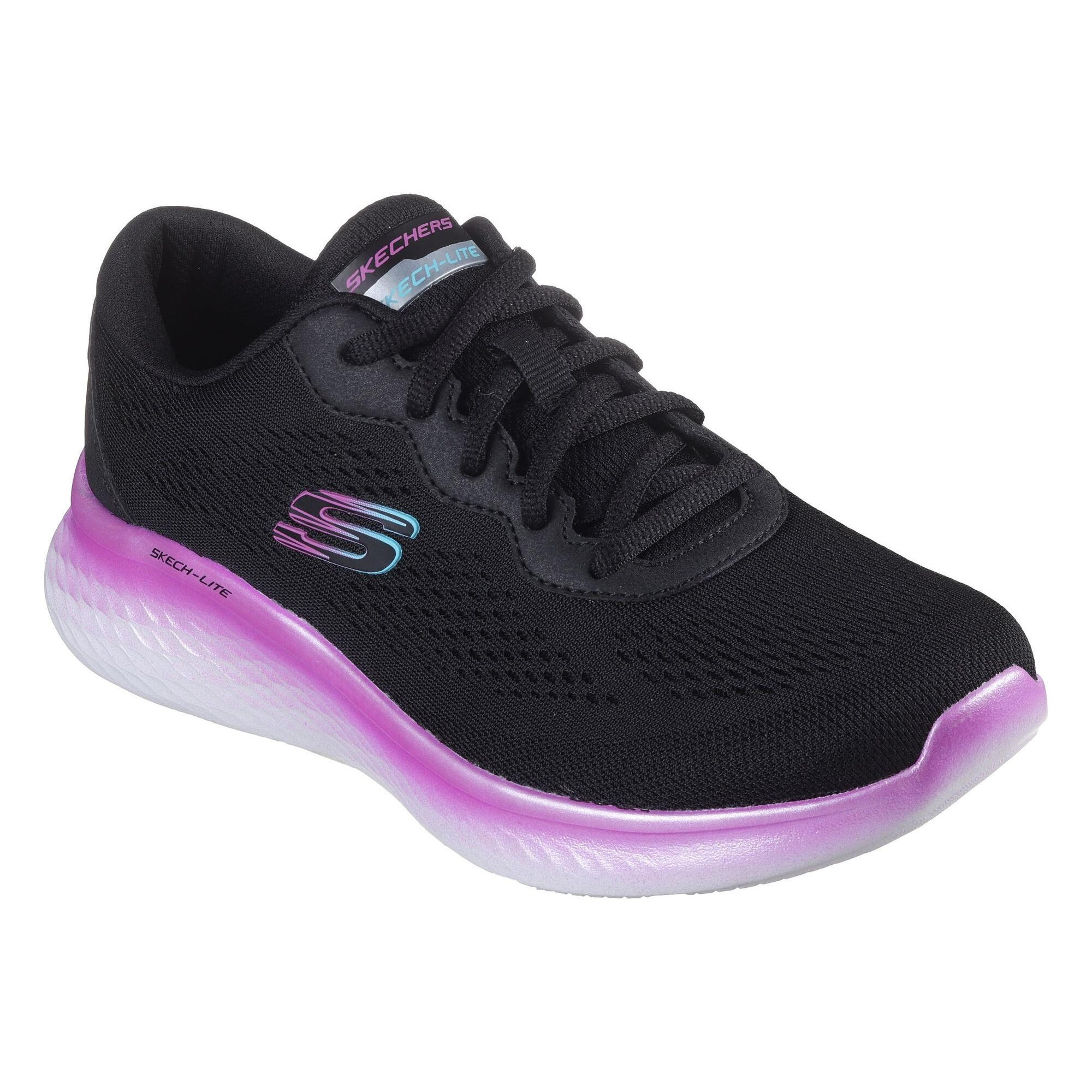 SKECHLITE PROSTUNNING STEPS Women's Sneakers (Black / Violet)