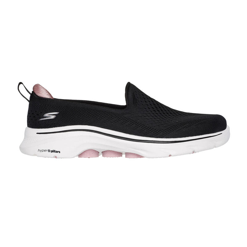 Sneaker "Go Walk 7" Damen Schwarz/Pink