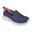 Baskets GO WALK Femme (Bleu marine / Corail)