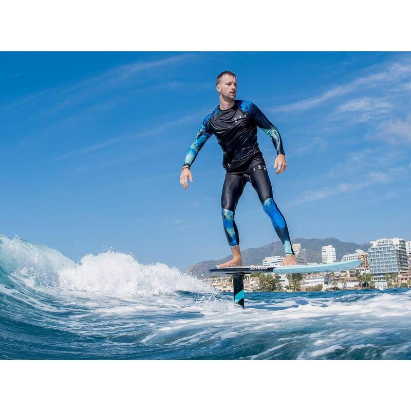 Spodnie surfingowe z ochroną UV męskie Aztron Rashguard Moon Fever