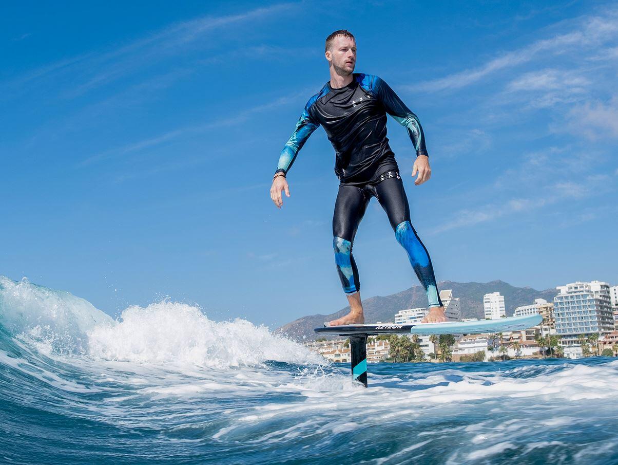 Spodnie surfingowe z ochroną UV męskie Aztron Rashguard Moon Fever 5/6